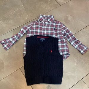 Ralph Lauren Shirt and Vest